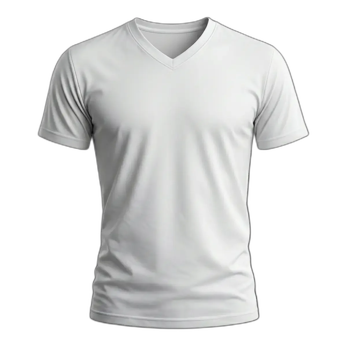 Polera sublimada manga corta cuello en V personalizada