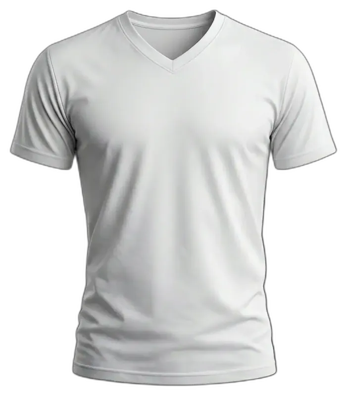 Polera sublimada manga corta cuello en V personalizada