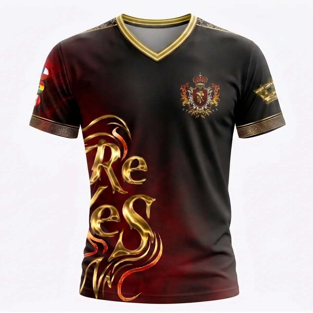 Vestuario folclórico sublimado con identidad de grupo
